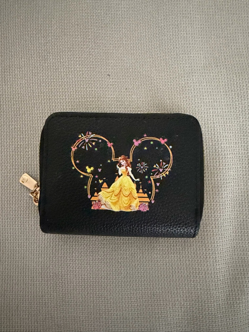 Disney Princess Belle Zip Around Wallet